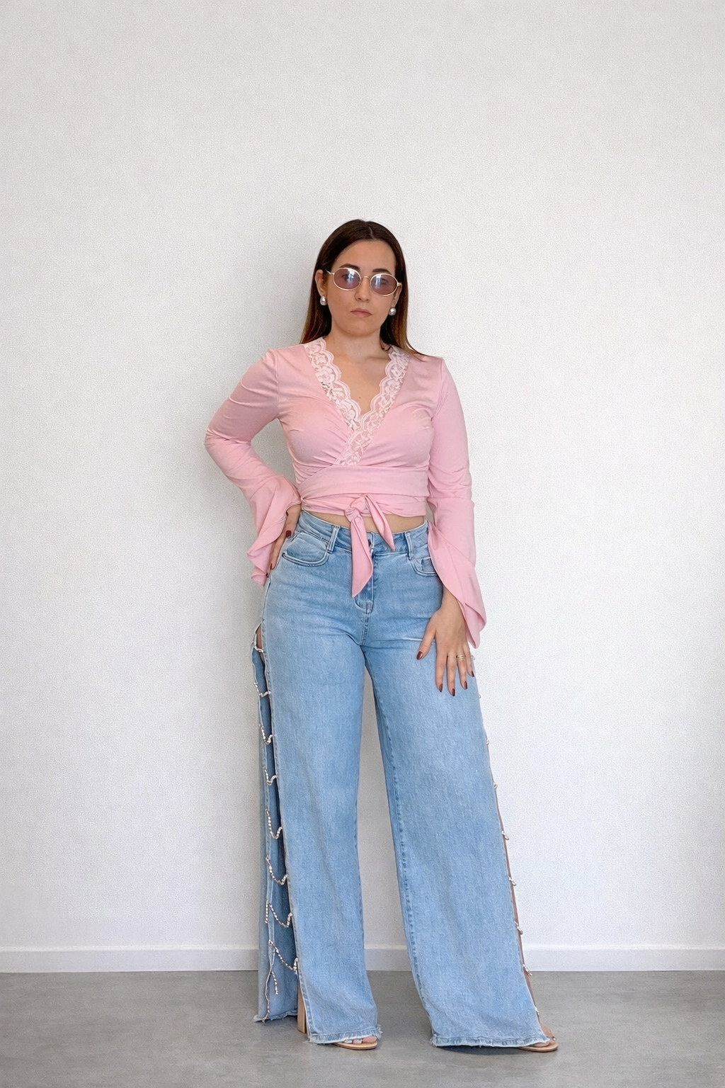 JEANS SPACCO DIAMANTI